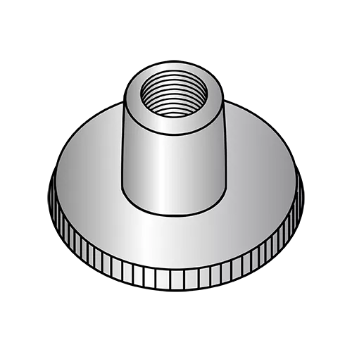 DIN 466 - High Knurled Thumb Nuts - A2 Stainless