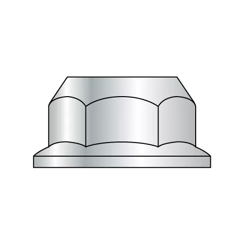 DIN 6923 Metric Non Serrated Flange Lock Nuts Class 10