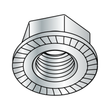 DIN 6923 - Serrated Hex Flange Nuts - Class 8 - Zinc