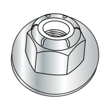 M16-2.0 DIN 6926 - Nylon Insert Flange Nuts - Class 8 - Zinc