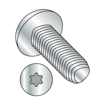 M4-0.7X12 DIN 7500CE - METRIC - PAN - Six Lobe - THREAD ROLLING SCREWS - ZINC