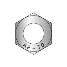 M1.6-0.35 DIN 934 - Metric Hex Nuts - Class 50 - 18-8 Stainless