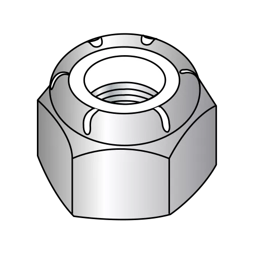 DIN 985 - Metric - Nylon Insert - Stop Nuts - A4 Stainless