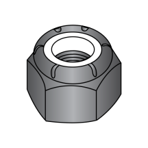 DIN 985 - Metric - Nylon Insert - Stop Nuts - Black Oxide