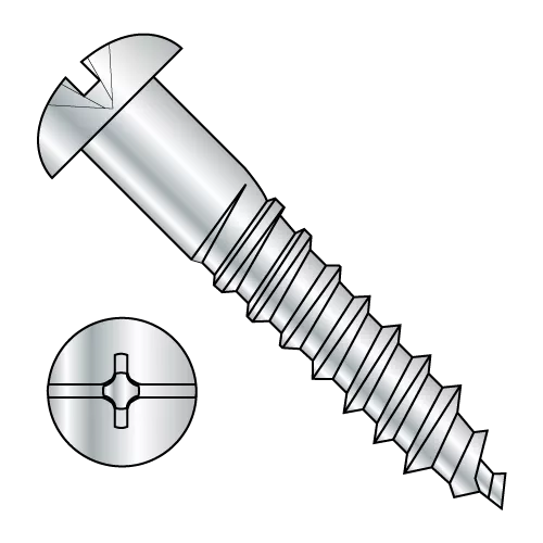 Round Head Standard Wood Screws