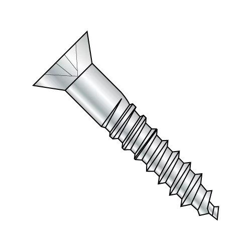 Flat Standard Wood Screws Phillips Drive