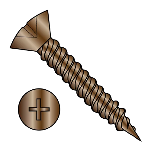Oval Phillips Hinge Wood Screws