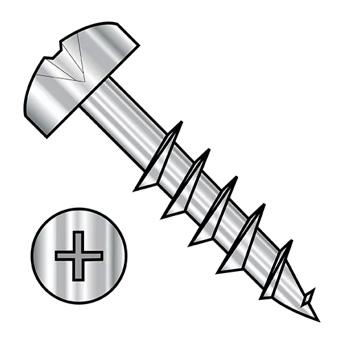 Phillips Pan Deep Thread Wood Screw 2 3 Threaded 410 Stainless Bright Hardened