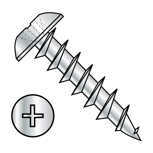 Phillips Truss Head Deep Thread Cabinet Wood Screws