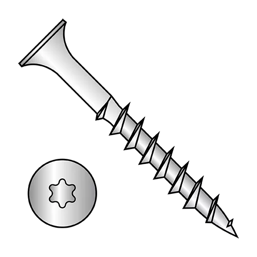 Six Lobe Deck Screws
