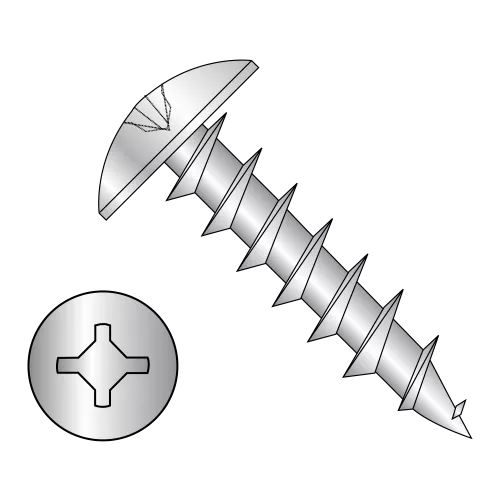 Truss Head Deep Thread Cabinet Wood Screws