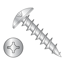 8-11X7/16 Truss - Square Phillips Combo - Deep Thread Wood Screws - Zinc