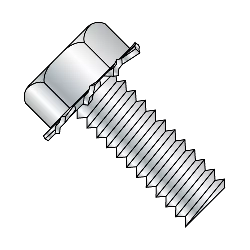 Unslotted - Hex External - SEMS - Machines Screws - 5/16"  A.F.