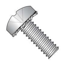6-32X5/8 Pan - Phillips - External - SEMS - Machine Screws - Stainless