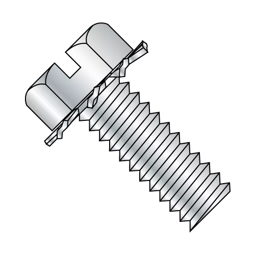 Slotted - Hex External - SEMS / Machine Screws - Zinc