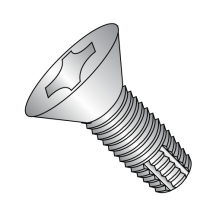10-32X5/8 Flat - Phillips - Type F - 410 Stainless Steel