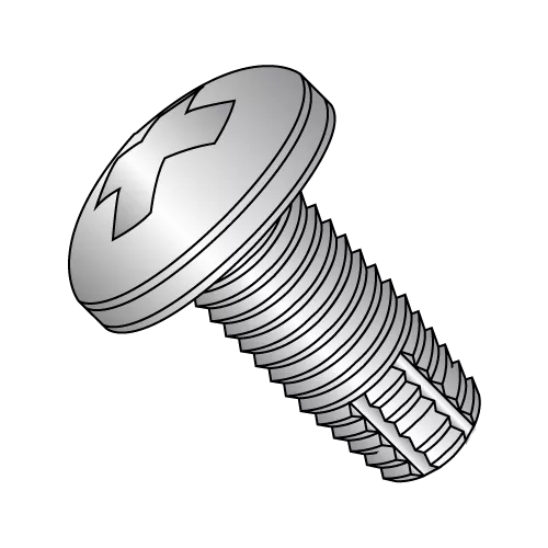 10-32X5/8 Pan - Phillips - Type F - Thread Cutting Screws - 410 Stainless
