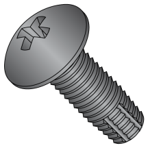 Truss - Phillips - Type F - Thread Cutting Screws - Zinc Black
