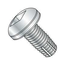 6-32X1/2 Pan - Square Recess - Type F - Thread Cutting Screws - Zinc
