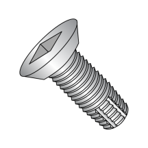 12-24X1 1/4 Flat - Undercut - Square Recess - Type F - Thread Cutting Screws - 300 Stainless
