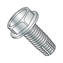 3/8-16X5 Hex Washer - Unslotted - Type F - Thread Cutting Screws - Zinc