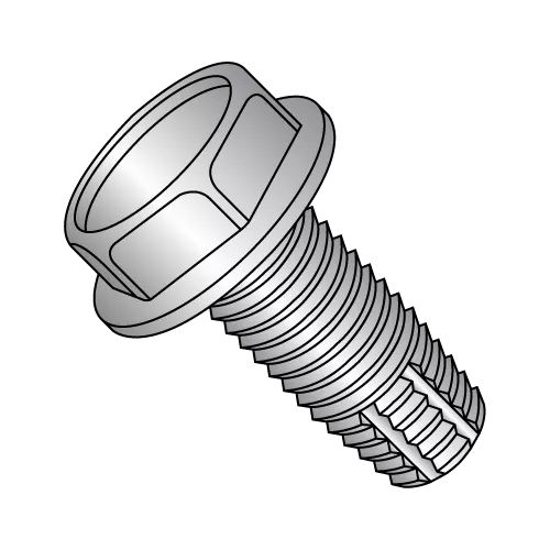 Hex Washer - Unslotted - Type F - Thread Cutting Screws - 410 Stainless