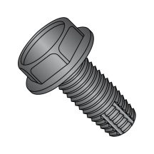 3/8-16X1 Hex Washer - Unslotted - Type F - Thread Cutting Screws - Black Oxide