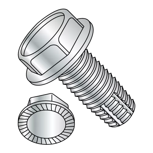 Hex Washer Serrated Type F Thread Cutting Screws