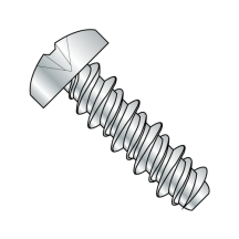 2-32X1/4 Pan - Phillips - High-Low - Self Tapping Screws - Zinc