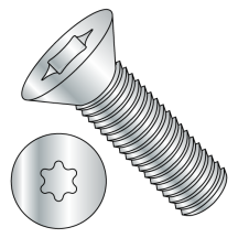 M5-0.8X22 ISO 14581 - Flat 90° - Six-Lobe - Zinc