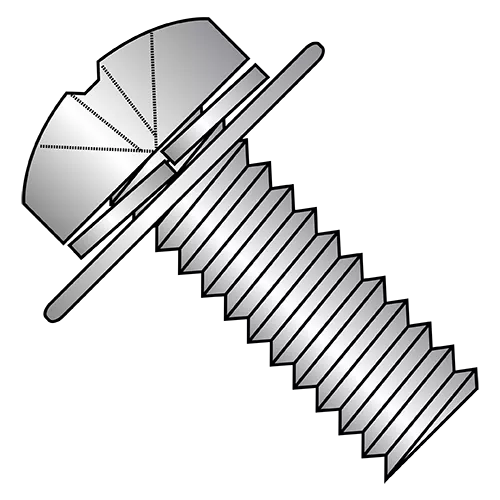 JIS B1188 - Phillips - Pan - Split / Flat Washer - SEMS Machine Screws - Stainless