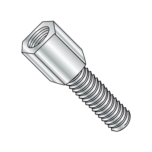  3/16" Hex Jackscrews - Male - Zinc