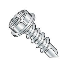 10-16X3/4 Hex Washer Combination - Self Drilling Screws - Zinc
