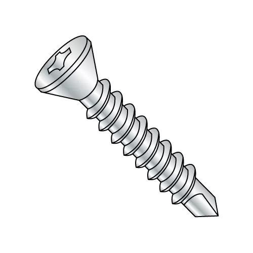 Phillips - Trim Head - Self Drilling Screws - Zinc
