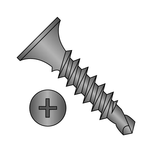 Bugle Phillips - Drywall Screws - Self Drilling - Black Phosphate