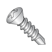 8-18X2 Oval - Phillips - Self Drilling Screws - 18-8 Stainless