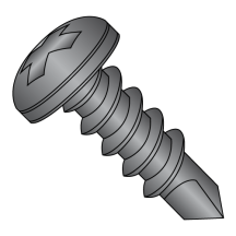 10-16X1 Pan Phillips - Self Drilling Screws - 18-8 w/ Black Oxide
