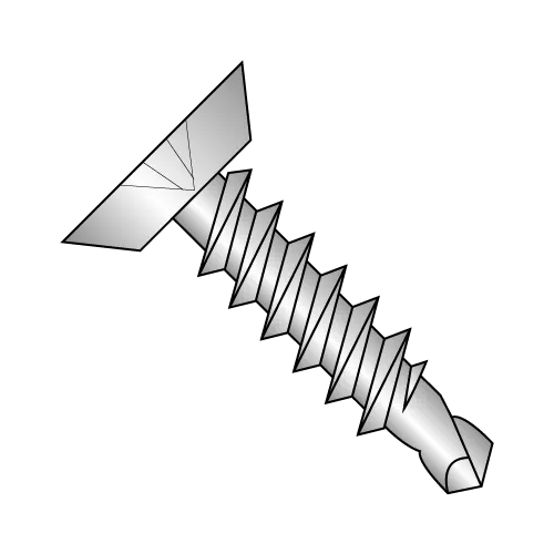 82 Flat Undercut Self Drilling Screws