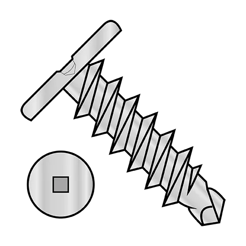 Square Pancake Head Self Drilling Screws
