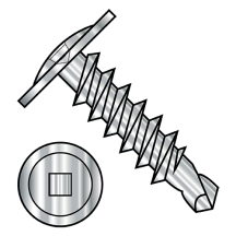 Modified Truss - Square Recess - Self Drilling Screws - 410 Stainless