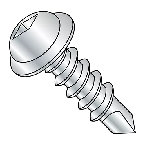 Round Washer - Square - Self Drilling Screws - Zinc