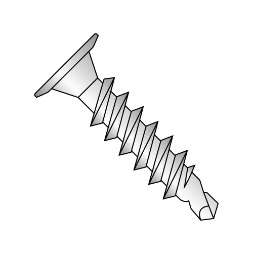 Phillips - Wafer - Self Drilling Screws - 18-8 Stainless Steel