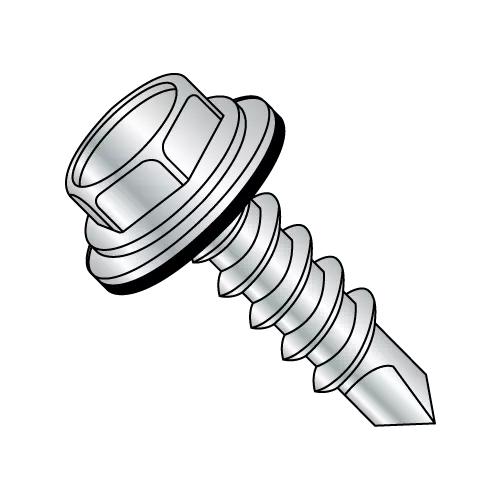 Neo EPDM Unslotted Hex Washer Self Drilling Screws