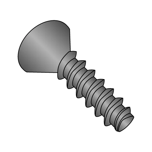 Flat Phillips - Generic Alternatives to Plastite® 48-2 Thread Rolling Screws* - Black Oxide 