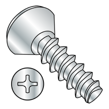 Phillips - Oval Undercut - Alternative to Plastite* 48-2 - Thread Rolling Screws - Zinc