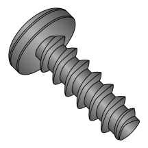 8-16X5/8 Pan - Phillips - Generic Alternatives to Plastite® - 48-2 Thread Rolling Screws* - Black Oxide over 18-8