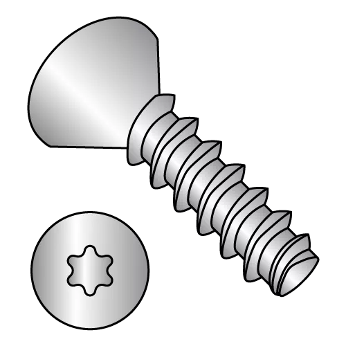 Six Lobe 82 Flat Plastite Alternative Screws
