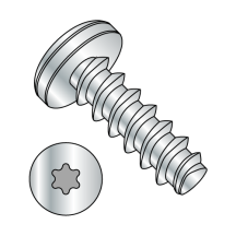 4-20X7/8 Pan - Six-Lobe - Generic Alternatives to Plastite® - 48-2 Thread Rolling Screws* - Zinc