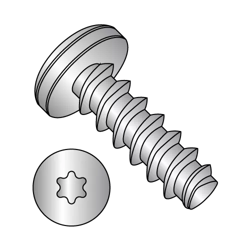 Pan Six-Lobe - Generic Alternatives to Plastite® - 48-2 Thread Rolling Scews* - 410 Stainless
