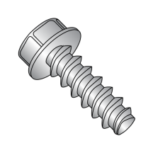 8-16X3/4 Hex Washer - Unslotted - Generic Alternatives to Plastite® - 48-2 Thread Rolling Screws* - 18-8 Stainless